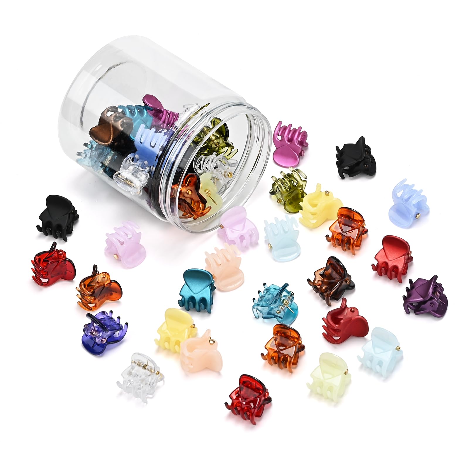WDLPZZH clip pelo mini marron: combinar con atuendos clásicos y retro