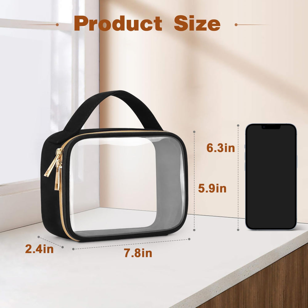 Bolsa Wedama tamaño quart para inspección de seguridad sin demoras.