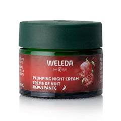 Weleda crema noche llenadora en bote para rostro más firme al despertar