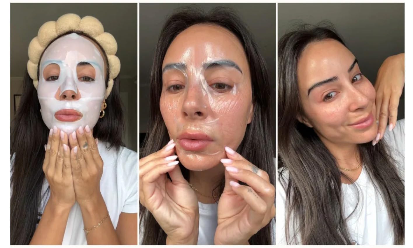 Wellnature Coffret masque hydrogel, emballage élégant pour une routine nocturne