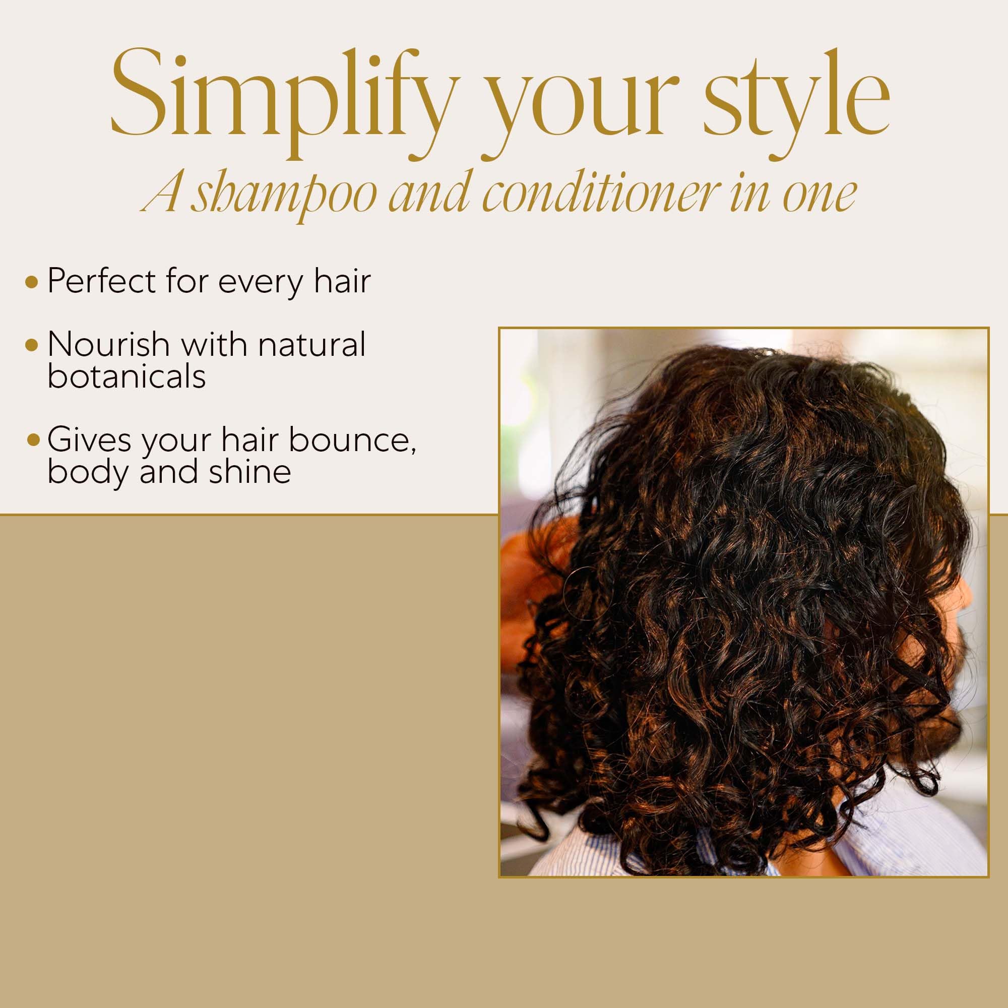 Ritual diario con aroma fresco de Sweet Almond Mint para cabello