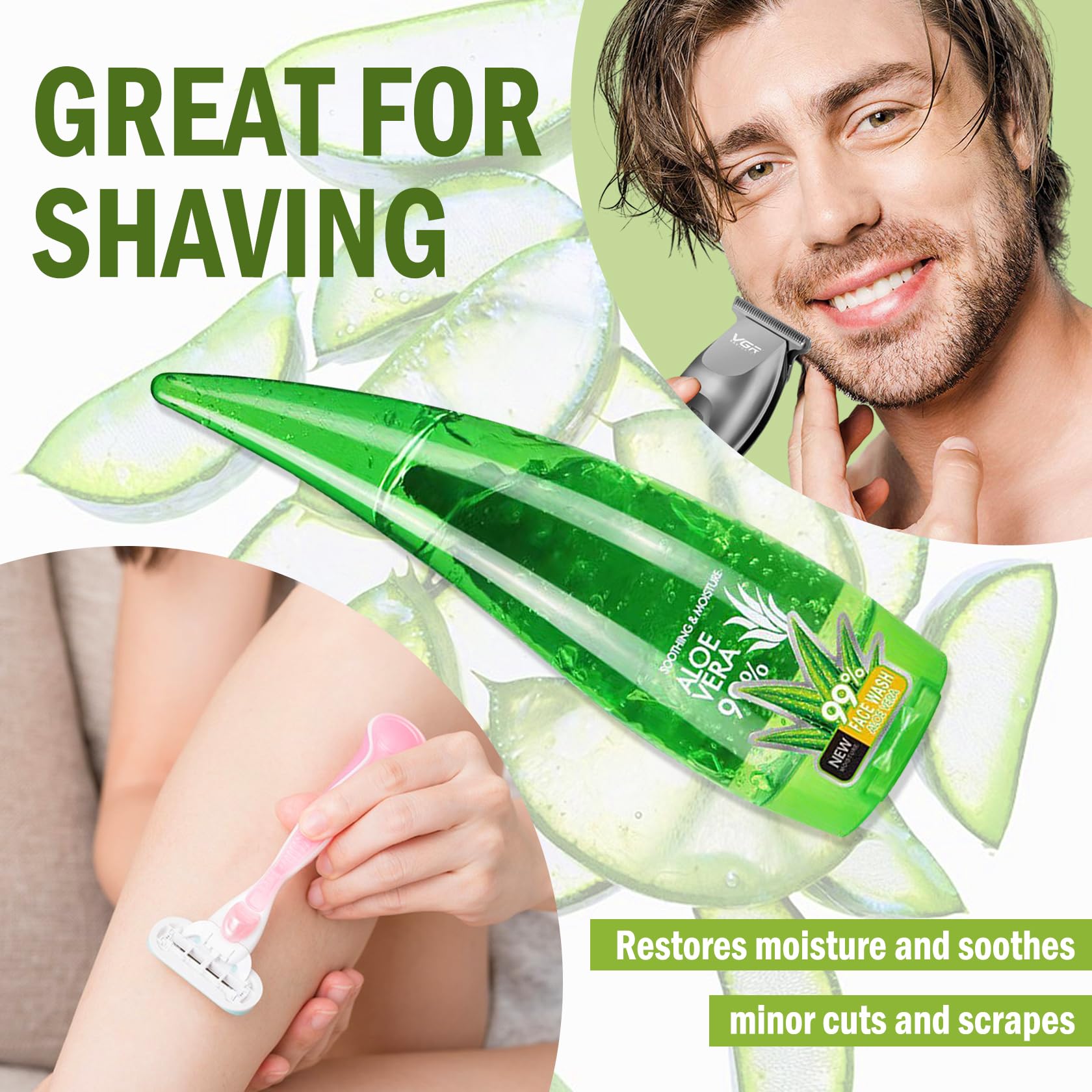 Presentación Wenjlyj tras sol, cuidado inmediato de la piel.
