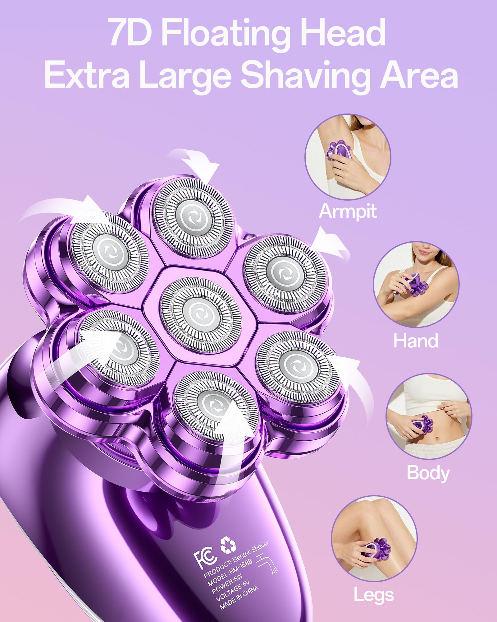 WEQOEE bikini-trimmer para zonas sensibles, resultado cómodo y preciso.