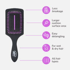 Wet Brush AquaVent: drenaje rápido para una limpieza fácil.