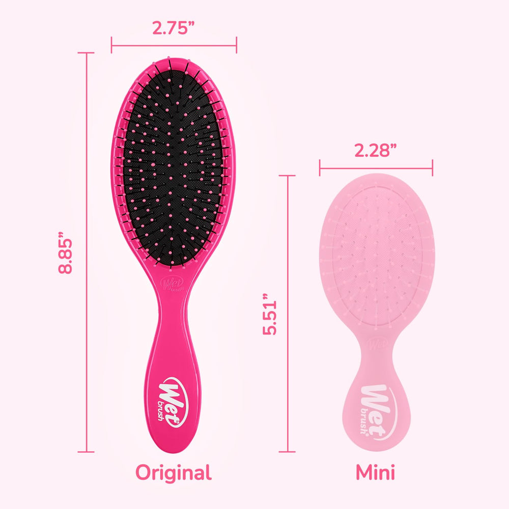 Wet Brush ideal para cabellos gruesos, facilita el desenredado