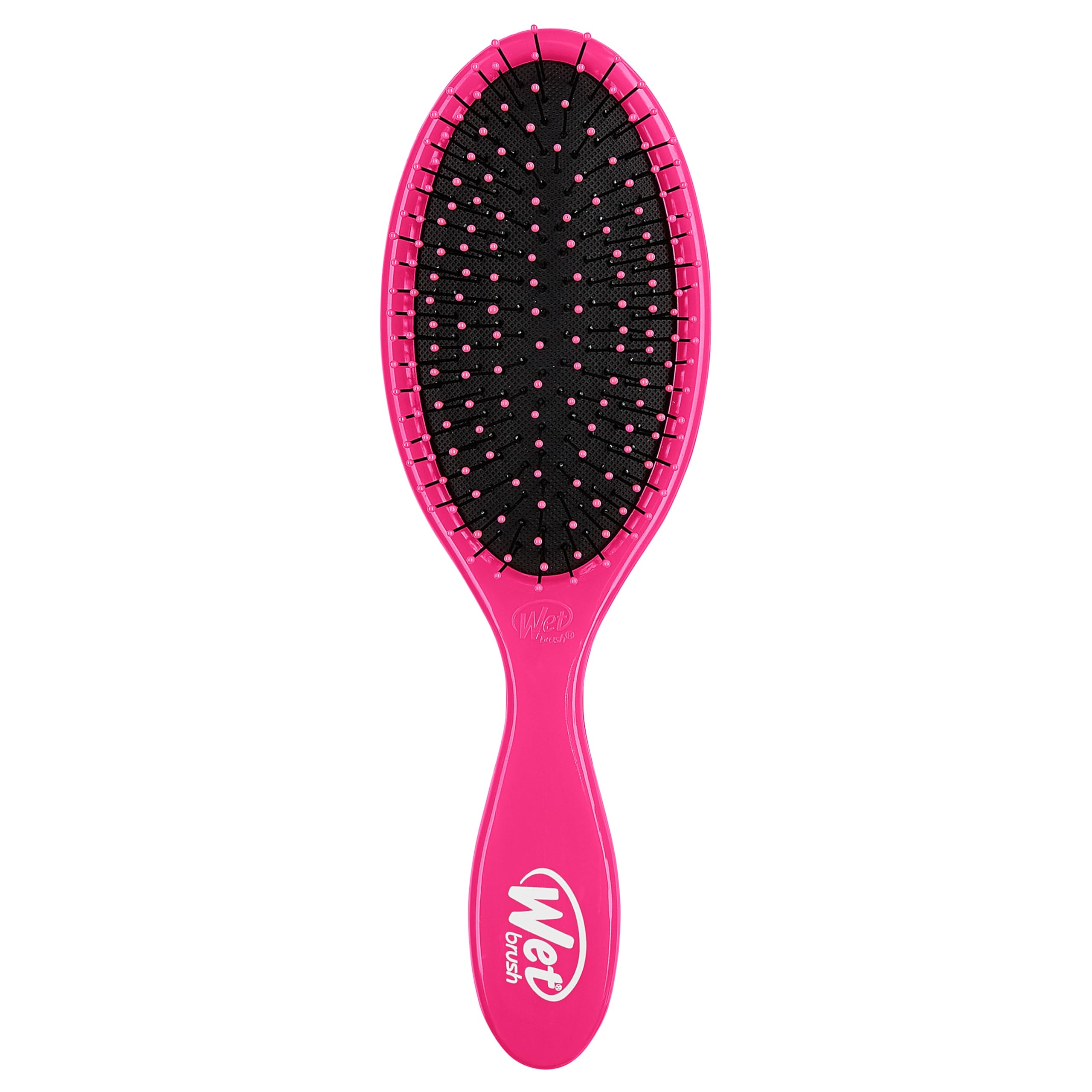 Wet Brush cepillo-desenredante original rosa desenasando sin tirar