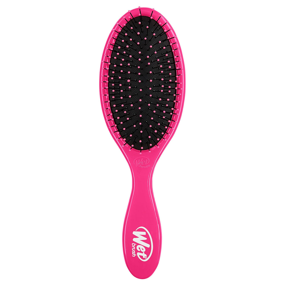 Wet Brush cepillo-desenredante original rosa desenasando sin tirar
