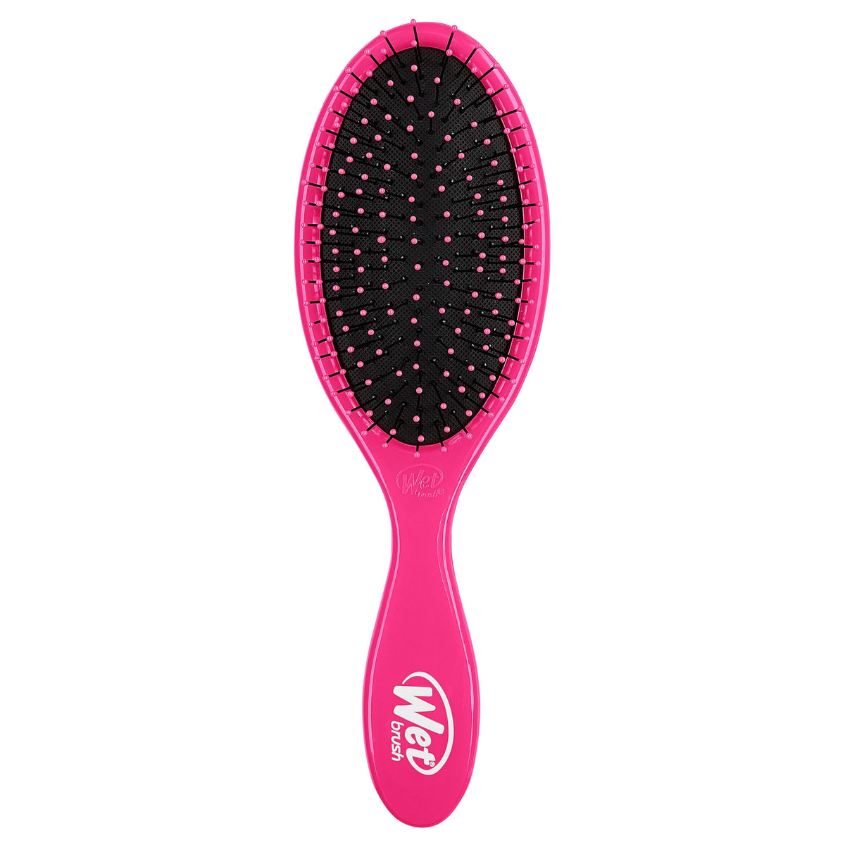 Wet Brush cepillo-desenredante original rosa desenasando sin tirar