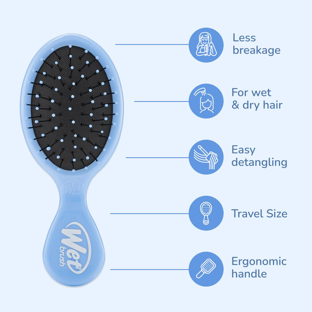 Wet Brush Cerdas IntelliFlex: deslizamiento suave con menos roturas.