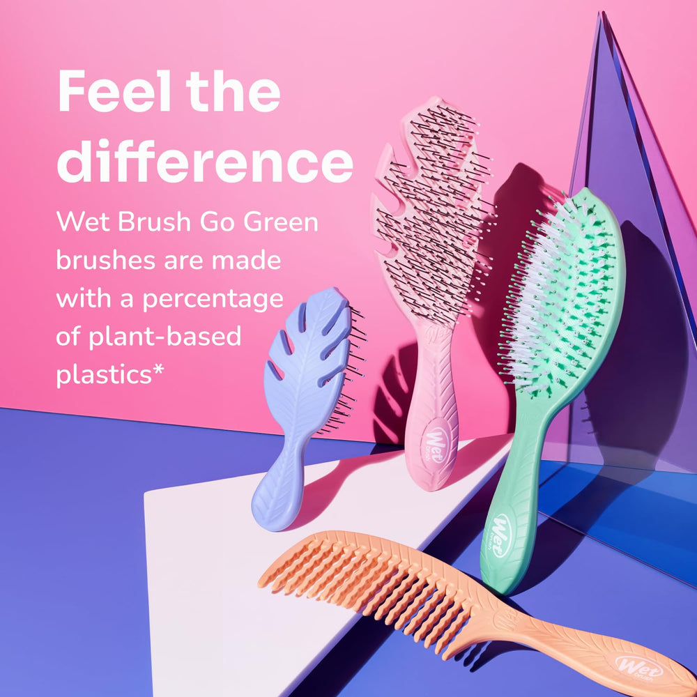 Wet Brush Go Green cerdas Intelliflex cuidando el cabello