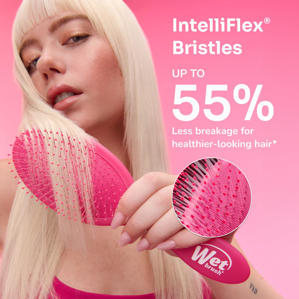 Wet Brush Pop Go, diseño compacto para viajar.