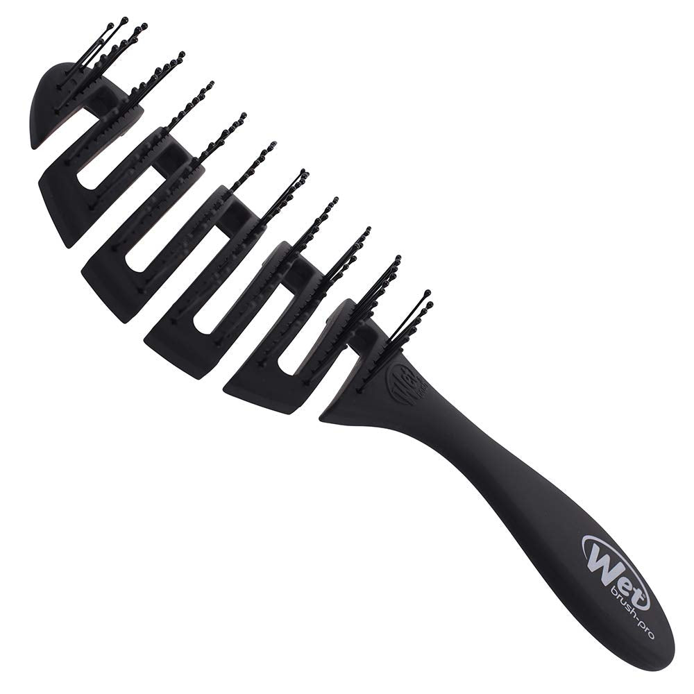 Wet Brush Pro Flex Dry muestra el cabezal Omniflex para mayor versatilidad al peinar.
