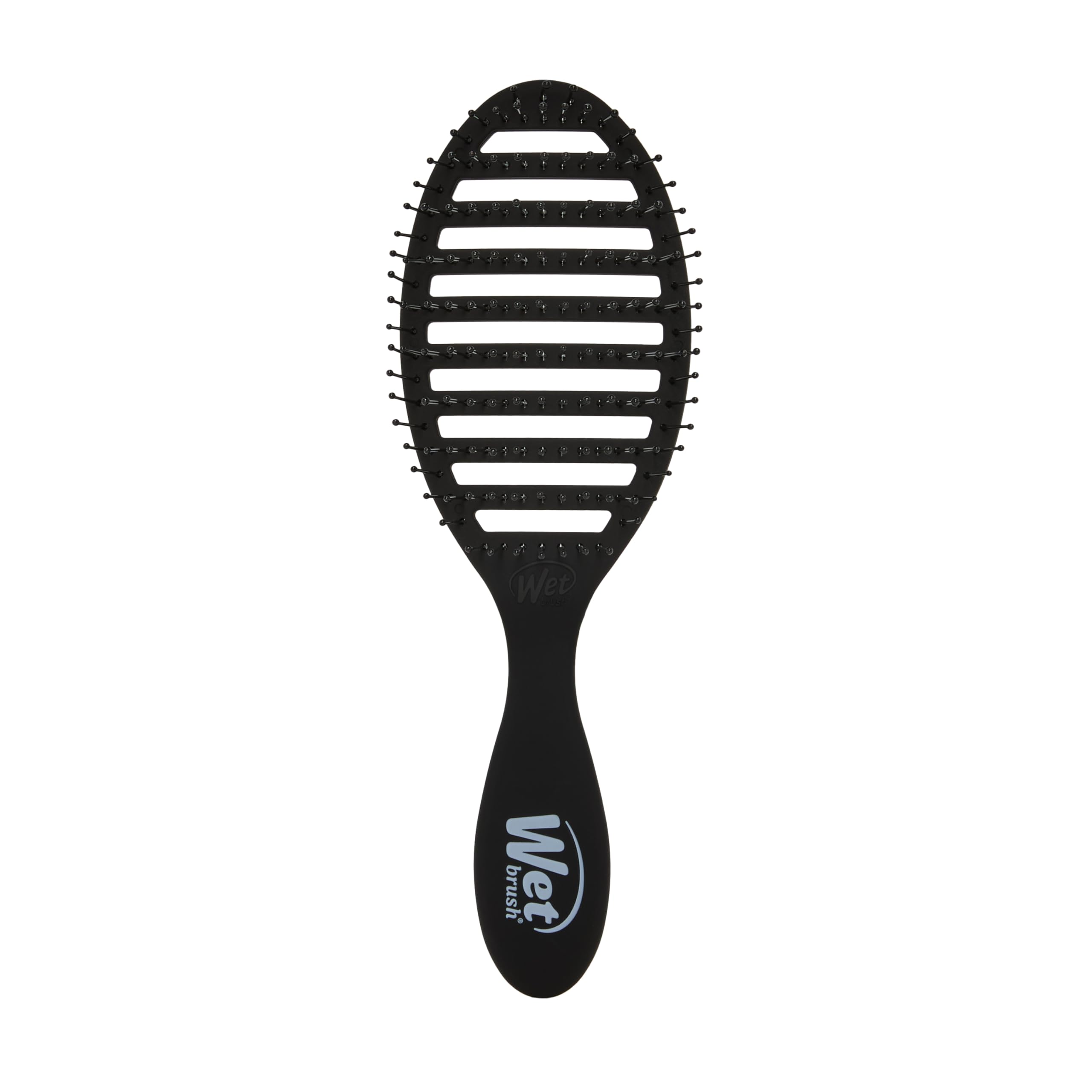 Wet Brush Speed Dry cepillo ventilado para secado rápido y desenredo suave.
