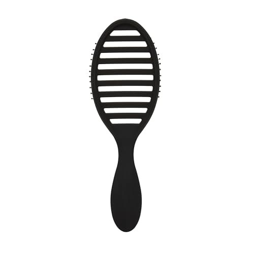 Wet Brush Speed Dry cerdas HeatFlex resistentes al calor deshacen nudos sin tirones.