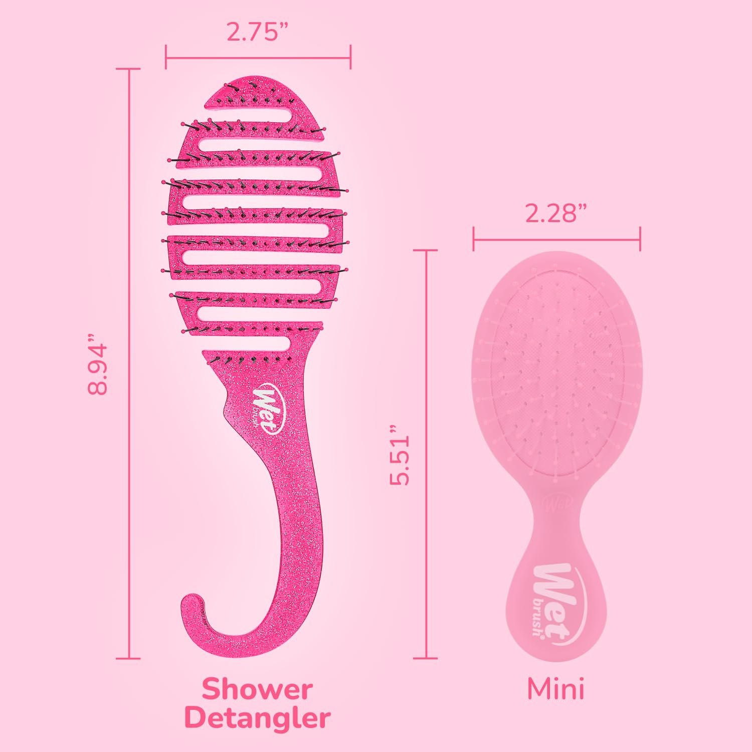 Wet Brush para usos diarios en diversos tipos de pelo.