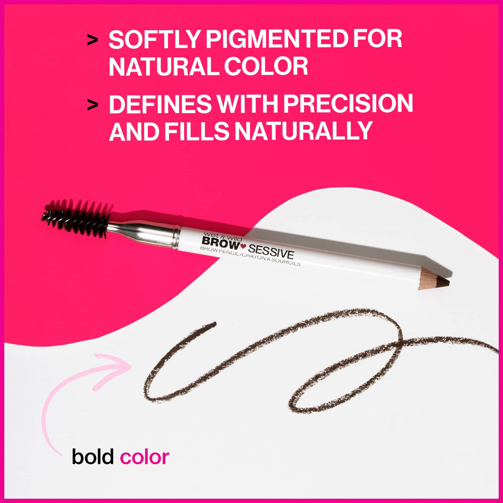 wet n wild Brow-Sessive Cepillo Integrado para peinar y definir