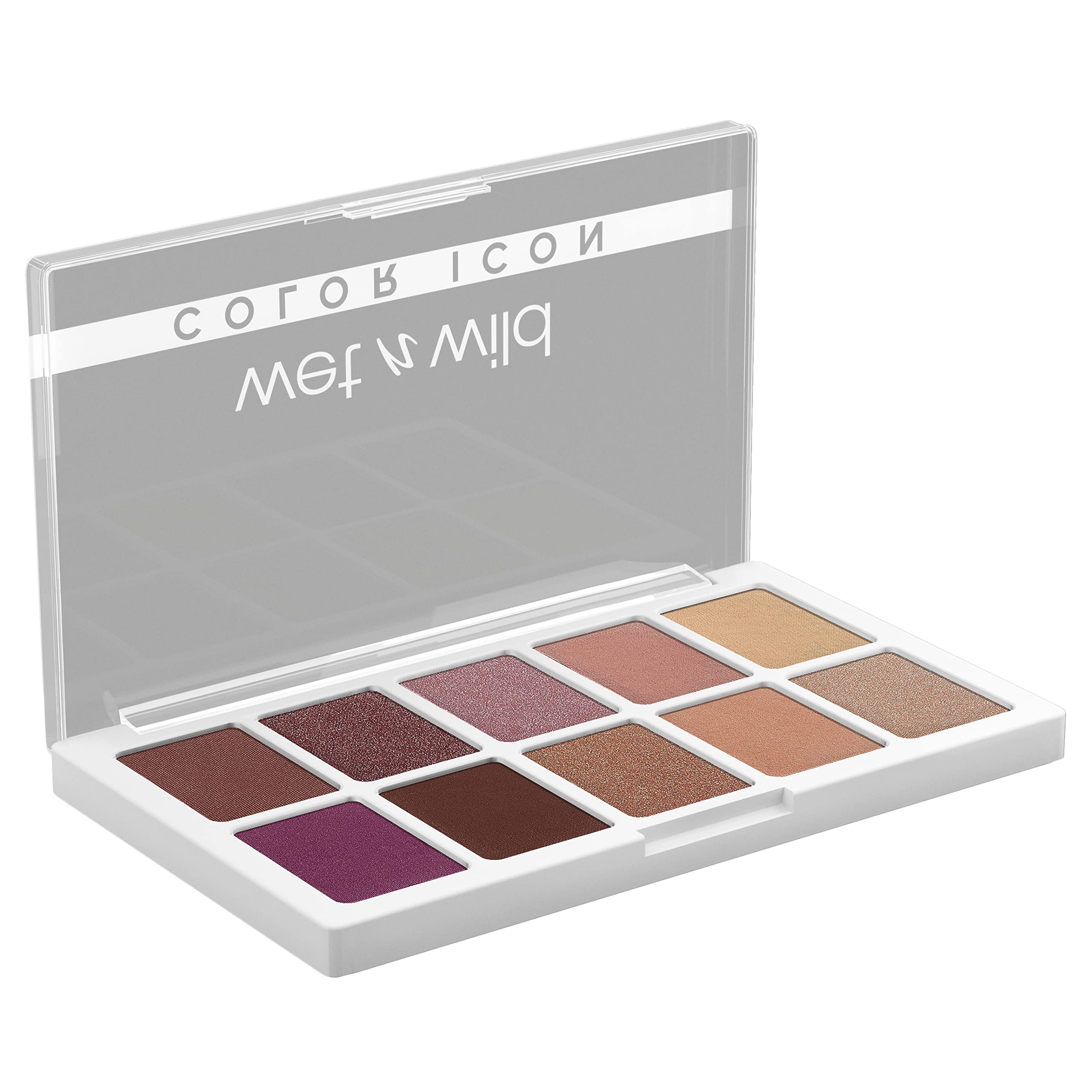 wet n wild Color Icon 10-Pan con pigmentos cremosos fáciles de difuminar