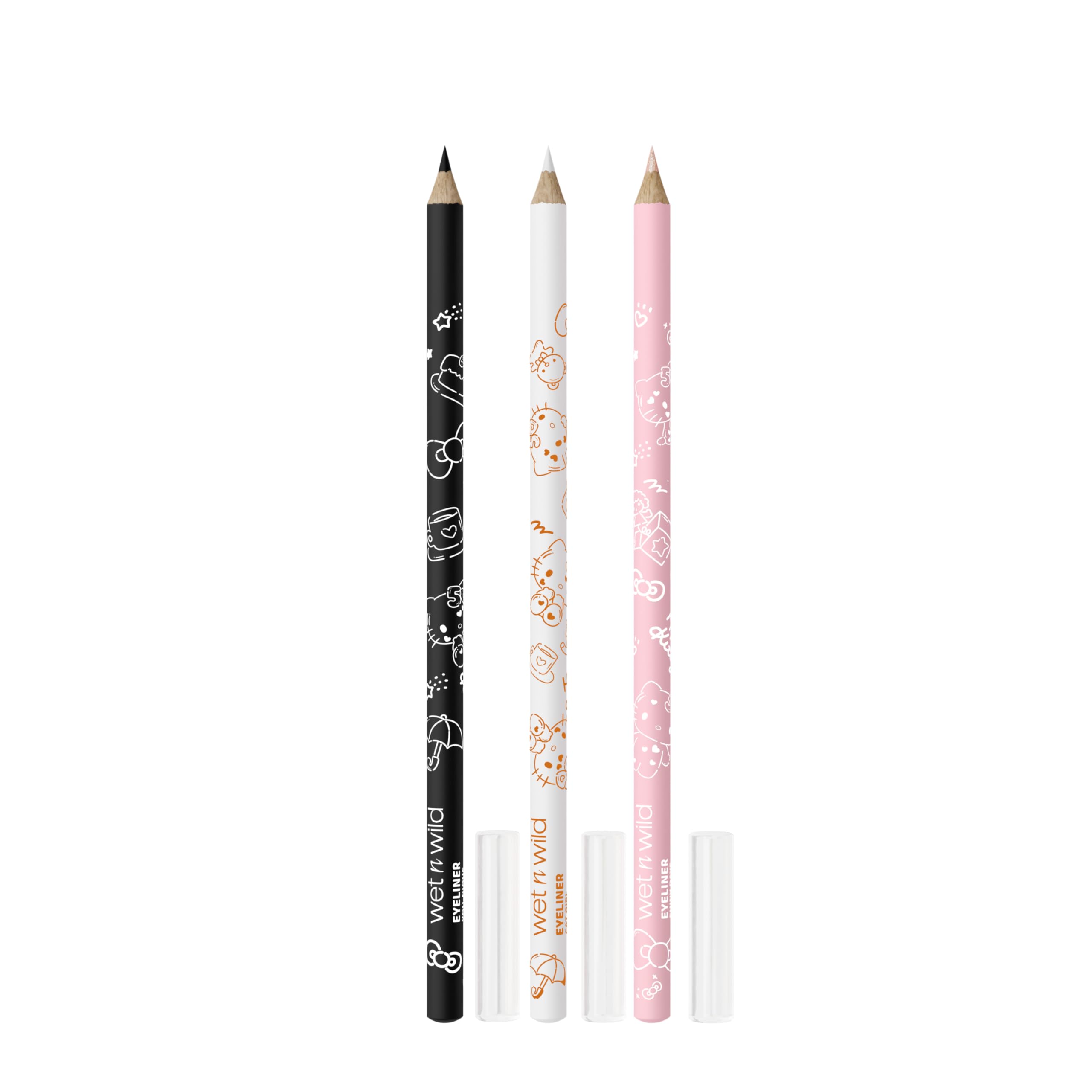 wet n wild Hello Kitty estuche de viaje compacto para retoques.