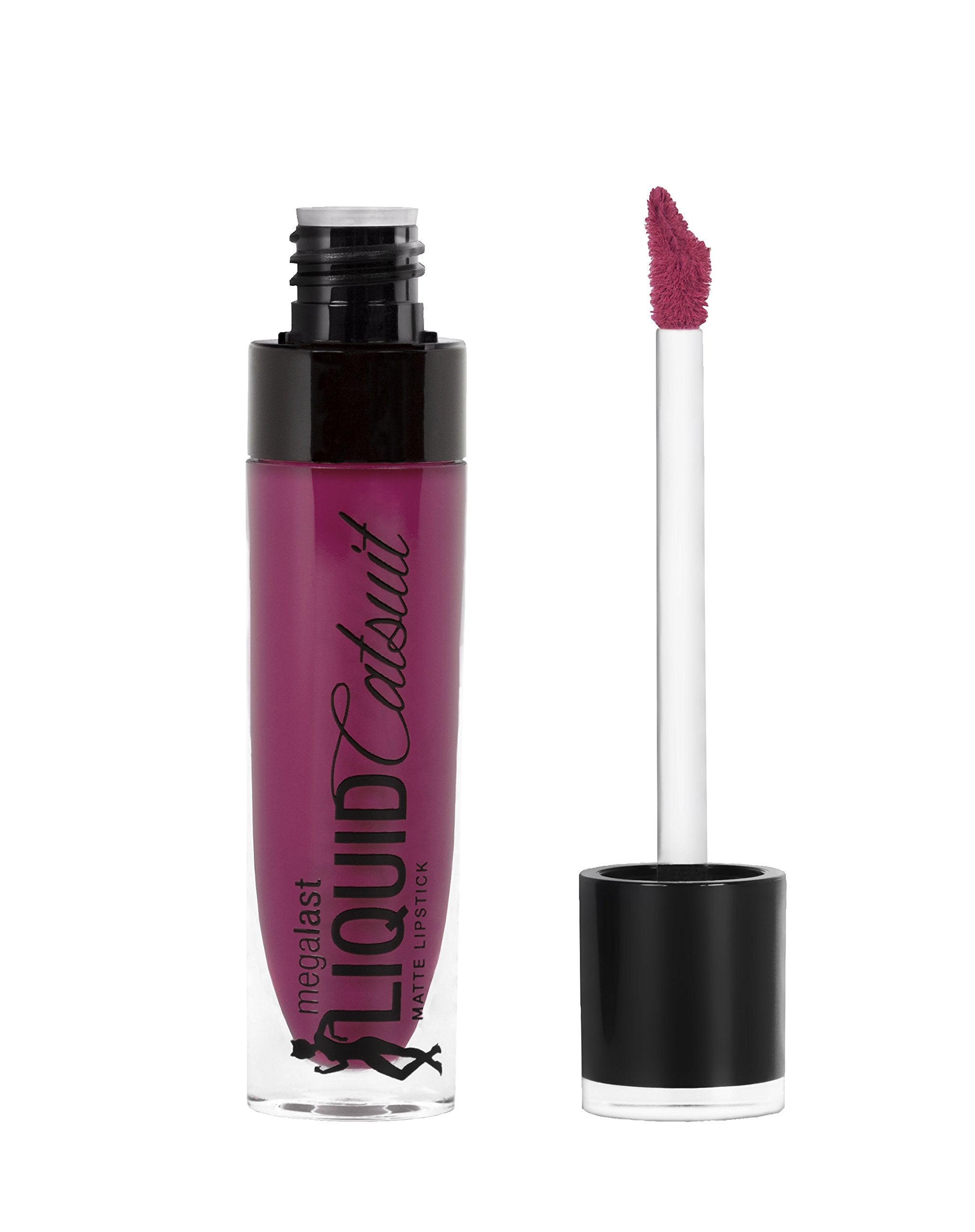 wet n wild Megalast Catsuit labial rojo berry, acabado mate intenso