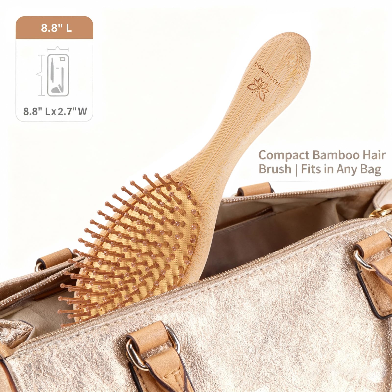 WetBamboo ceras naturales de bambú que reducen la rotura del cabello.