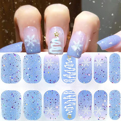 wfbbkp pegatinas uñas navidad arboles figuras para decorar uñas