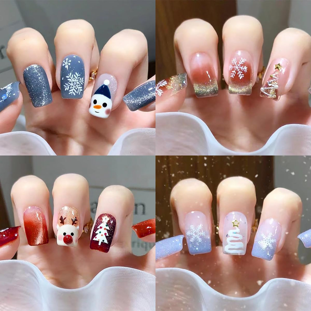 wfbbkp pegatinas uñas navidad diseños completos para uñas