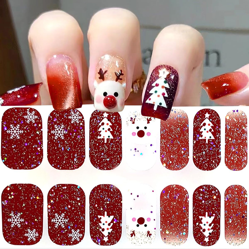 wfbbkp pegatinas uñas navidad estrellas brillantes para destellos de elegancia