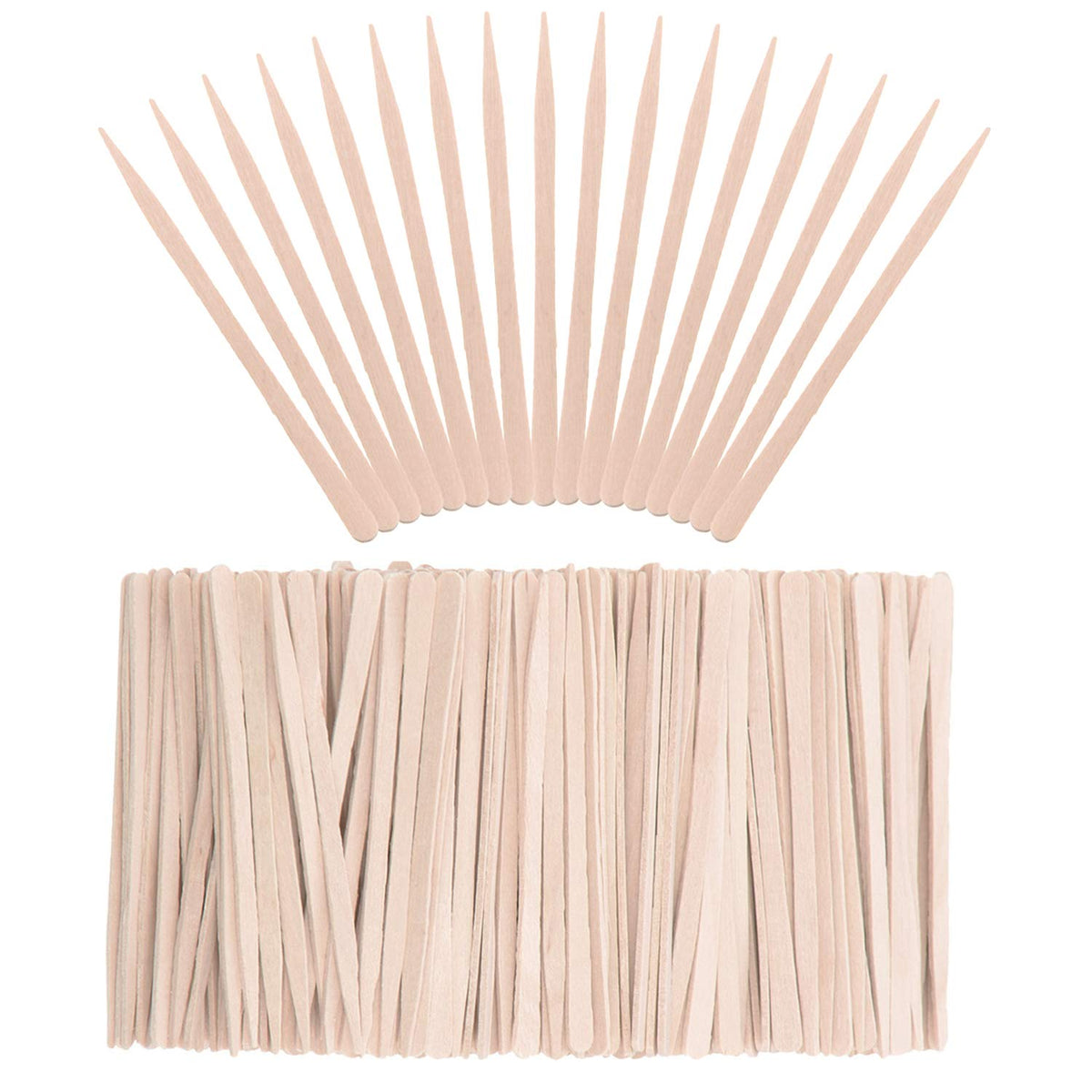 Whaline palitos de cera de madera, 88 mm, precisión en la aplicación