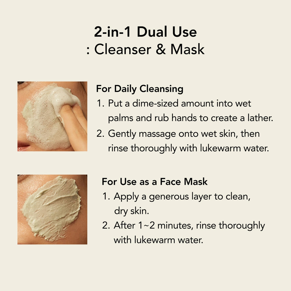 Whipped Semo Company uso doble: limpia y funciona como mascarilla
