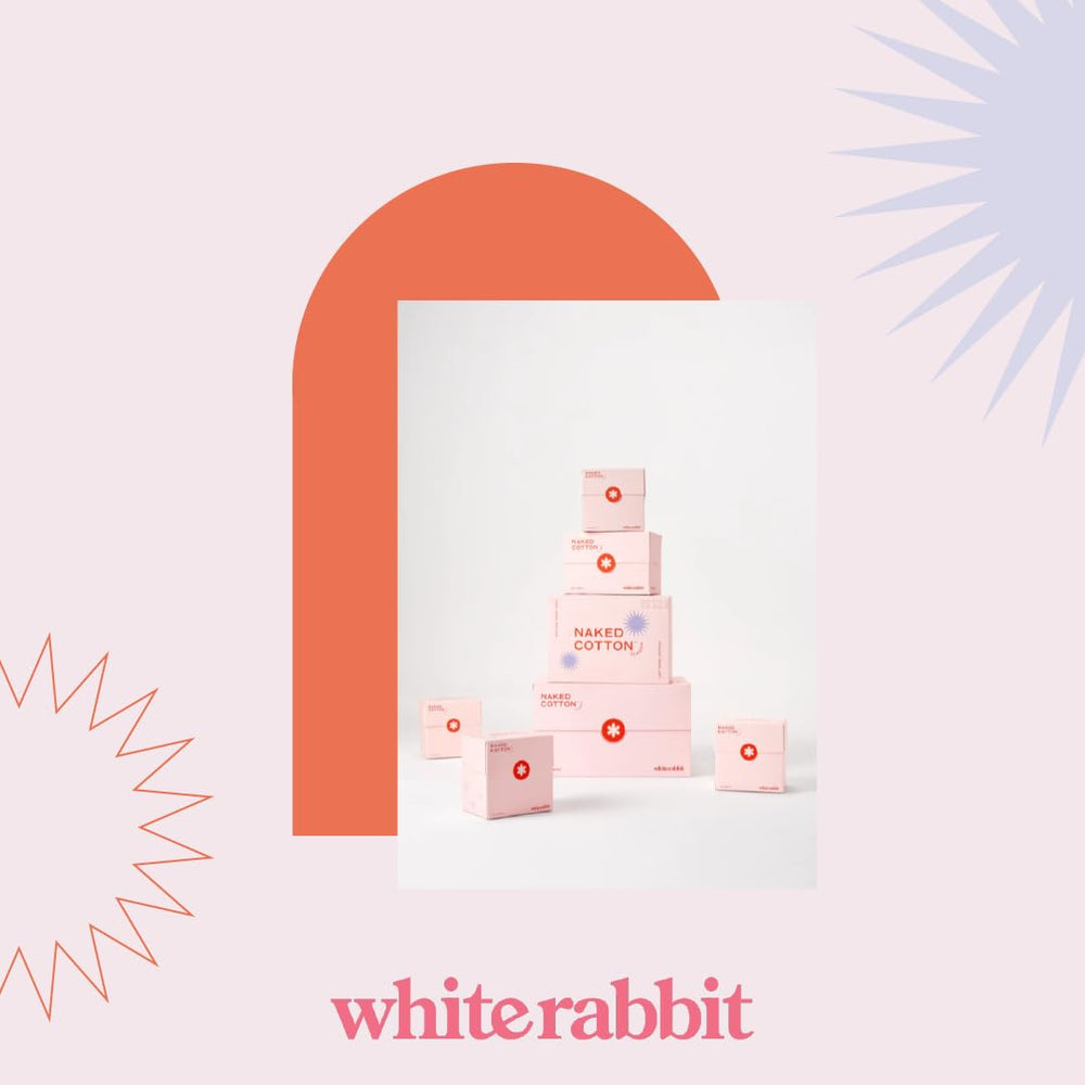 White Rabbit Algodón Desnudo Clásico – hecho en Corea, calidad y cuidado confiables.