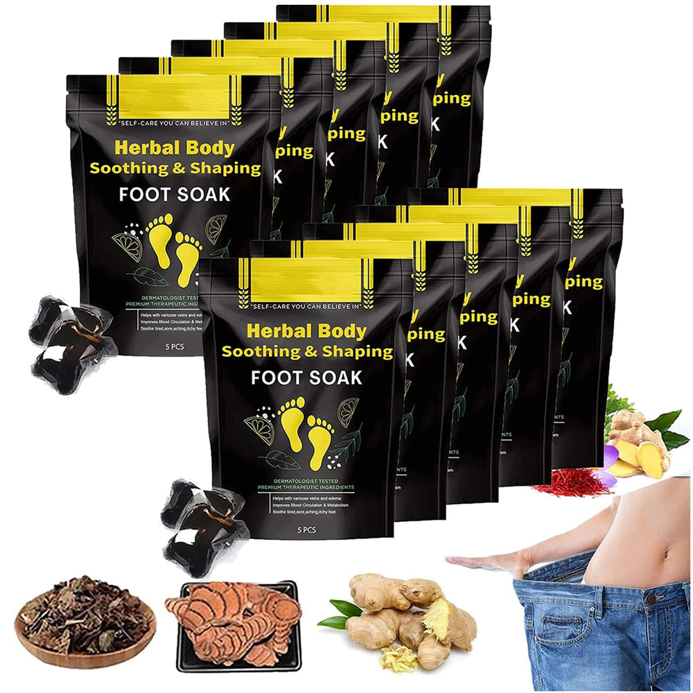 Whycalon piedritas detox para pies, empaque de 50 bolsitas para relajación diaria.