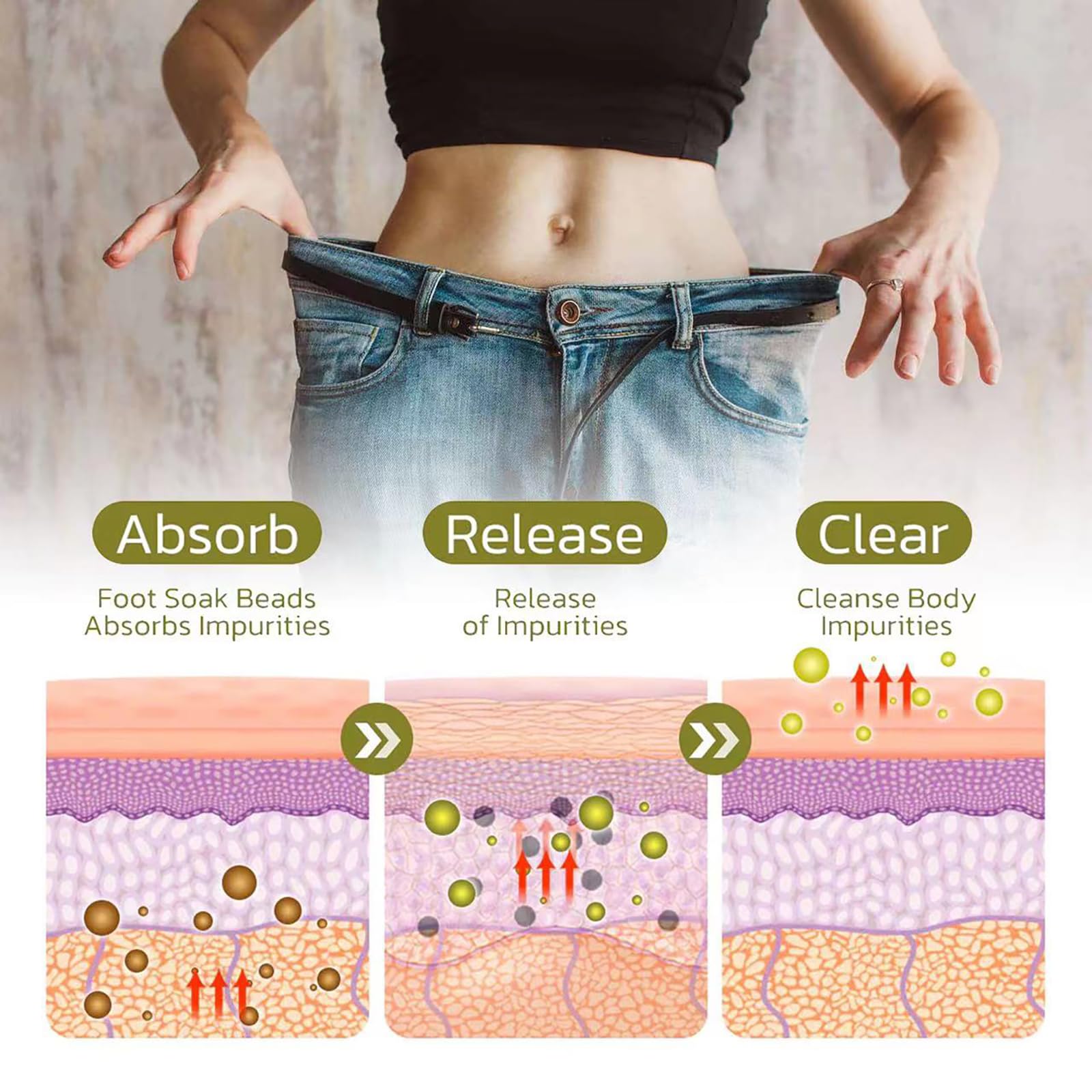 Whycalon detox para pies, uso diario para pies más frescos.