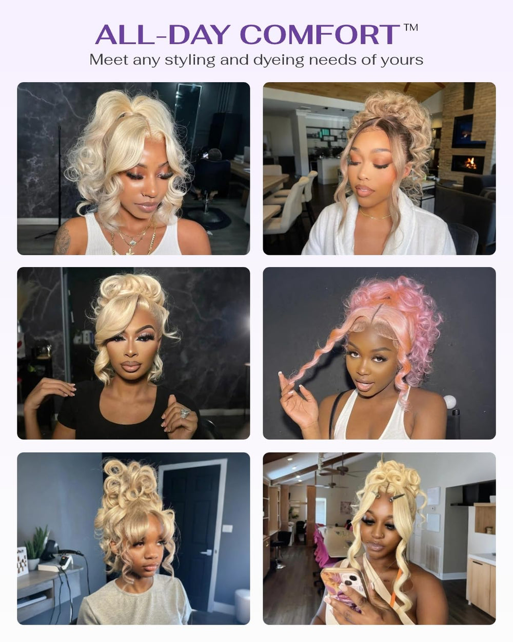 WigCool longitud 26 pulgadas para un look dramático.