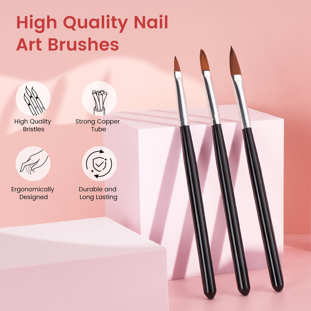 Wilfniee mano de goma, práctica segura para nail art sin dañar la piel.