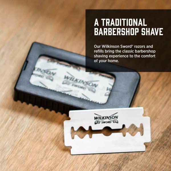 Diseño ergonómico para manejo cómodo y preciso Wilkinson Sword.