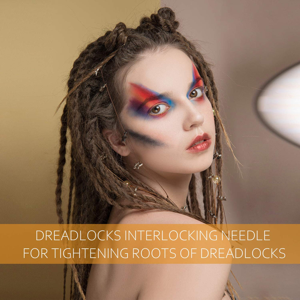 WILLBOND aguja crochet locs extensiones para ajustes seguros.
