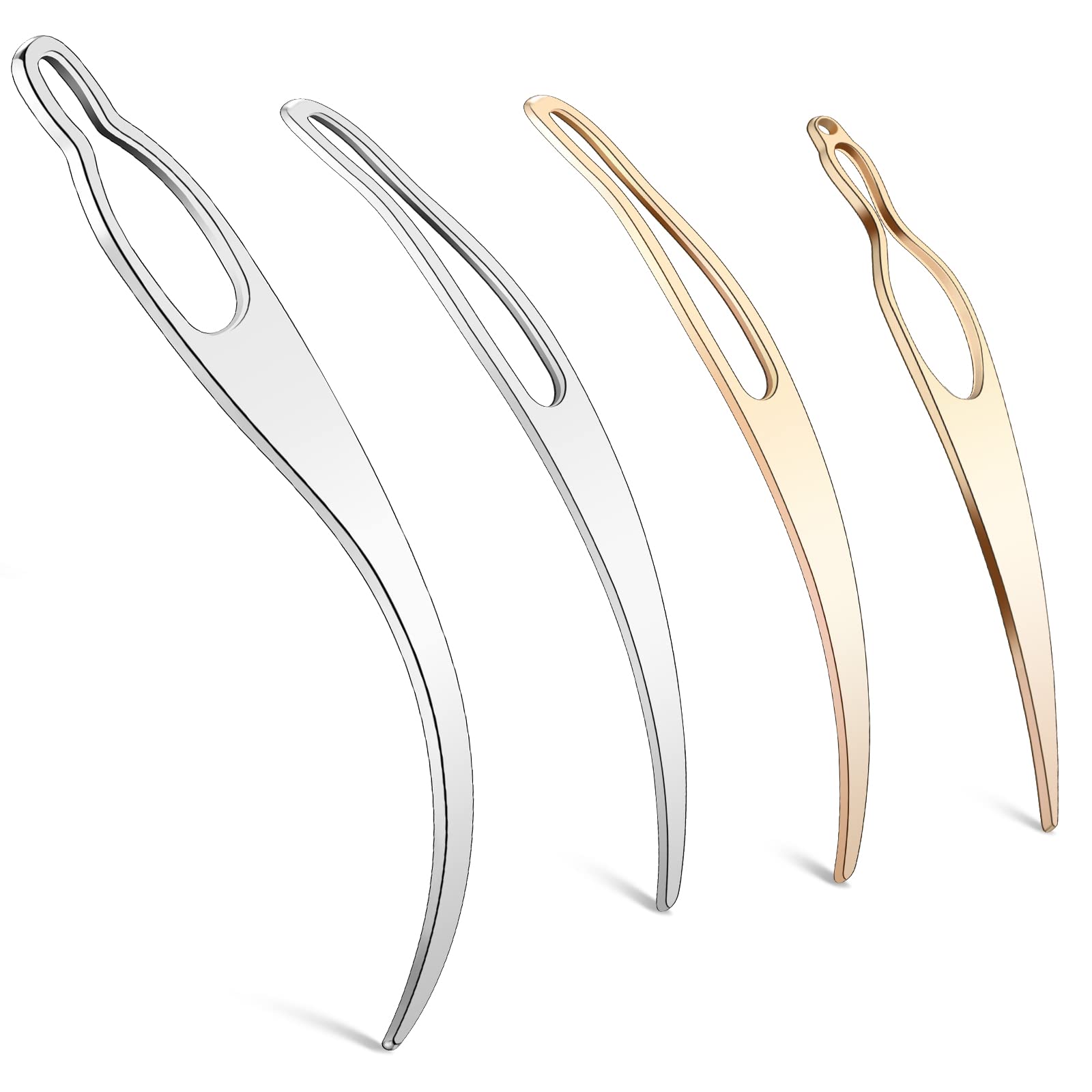 WILLBOND herramienta sisterlock re-ajuste dorado, acabado suave para evitar tirones.