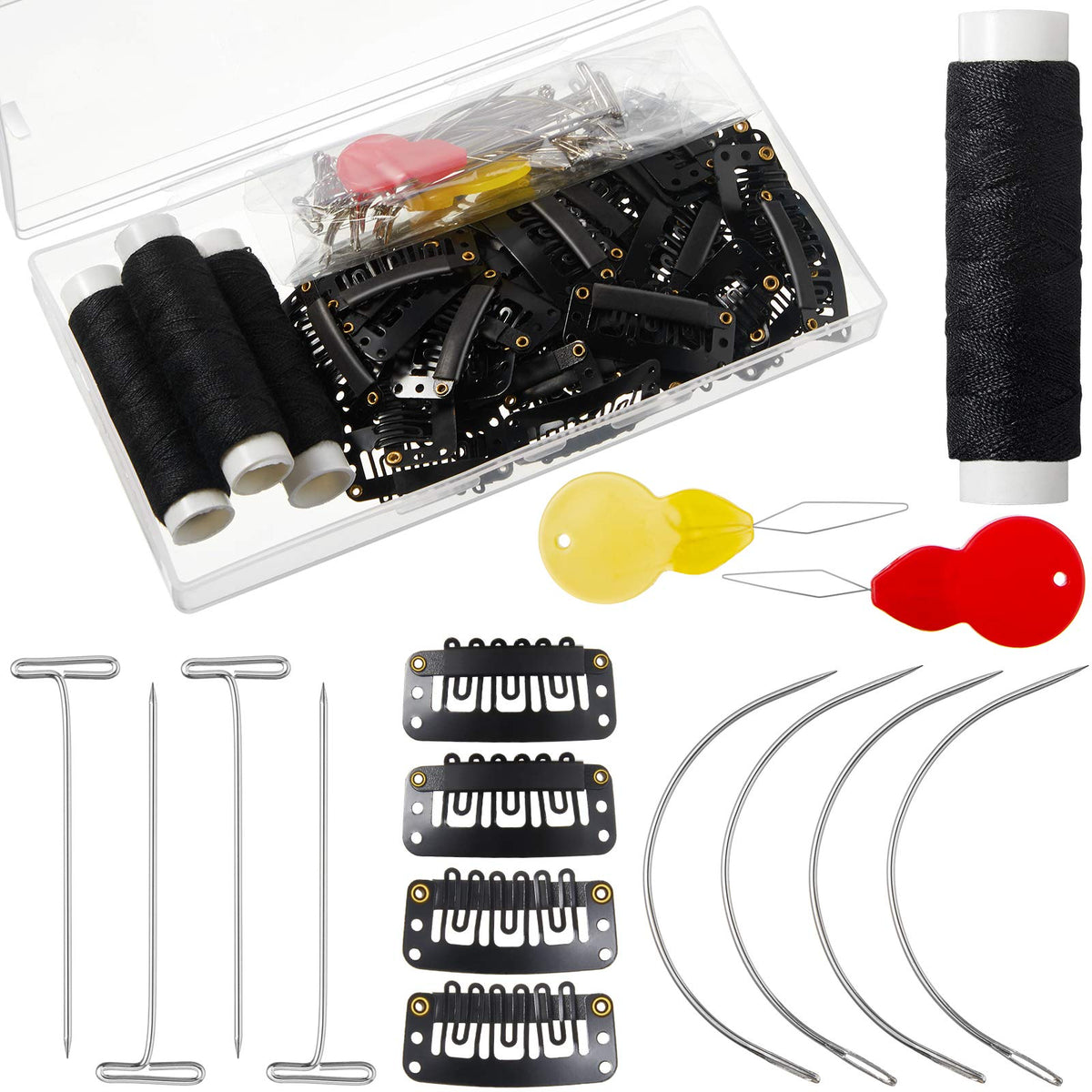 Willbond set de broches para pelucas, 85 piezas para personalizar peinados