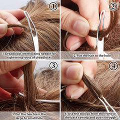 Willbond set dreadlocks 3 colores para elegir estilo y comodidad.