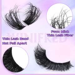 Winifred longitud mezclada 8-16mm para distintos estilos