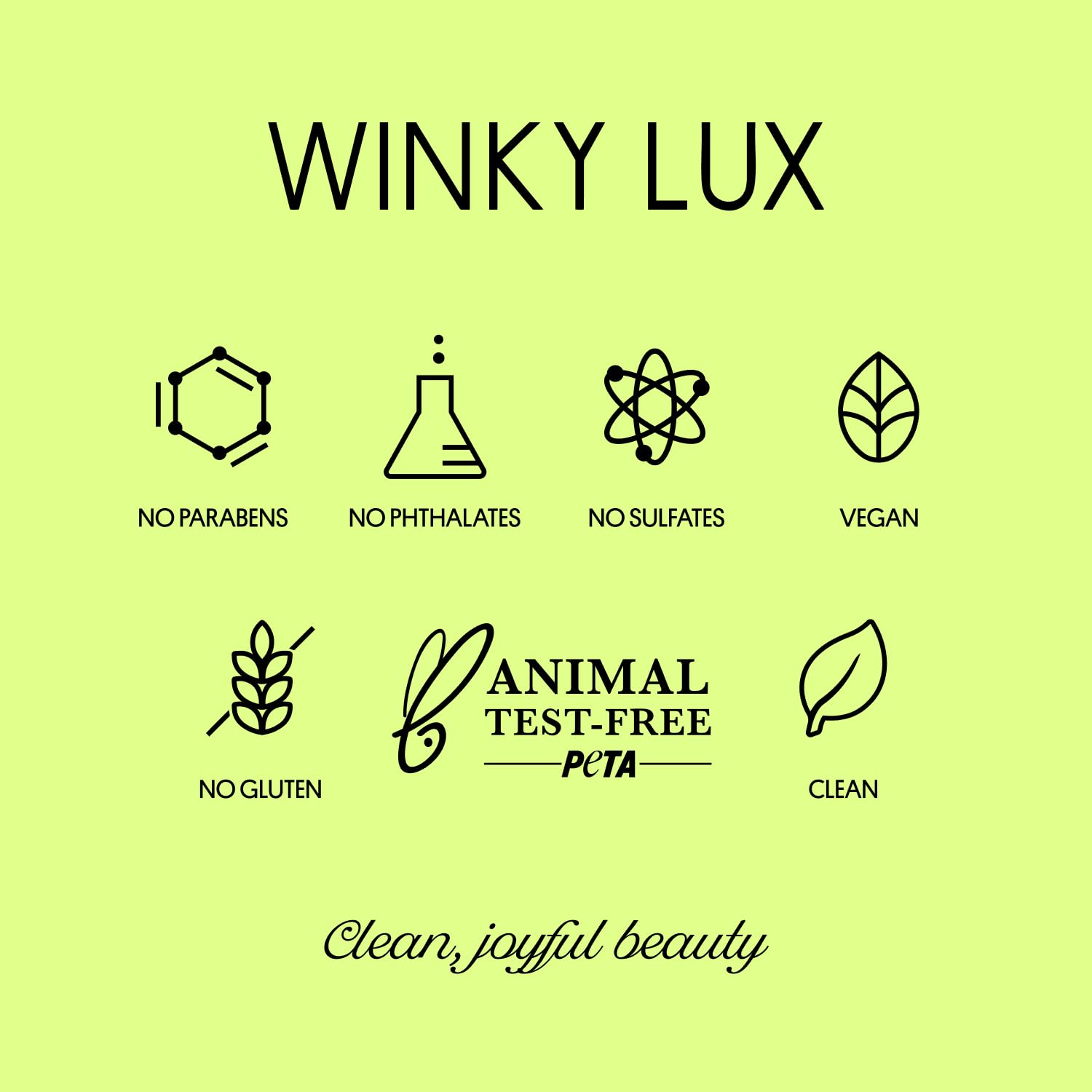 Bálsamo Flower de Winky Lux libre de sulfatos y crueldad para uso diario