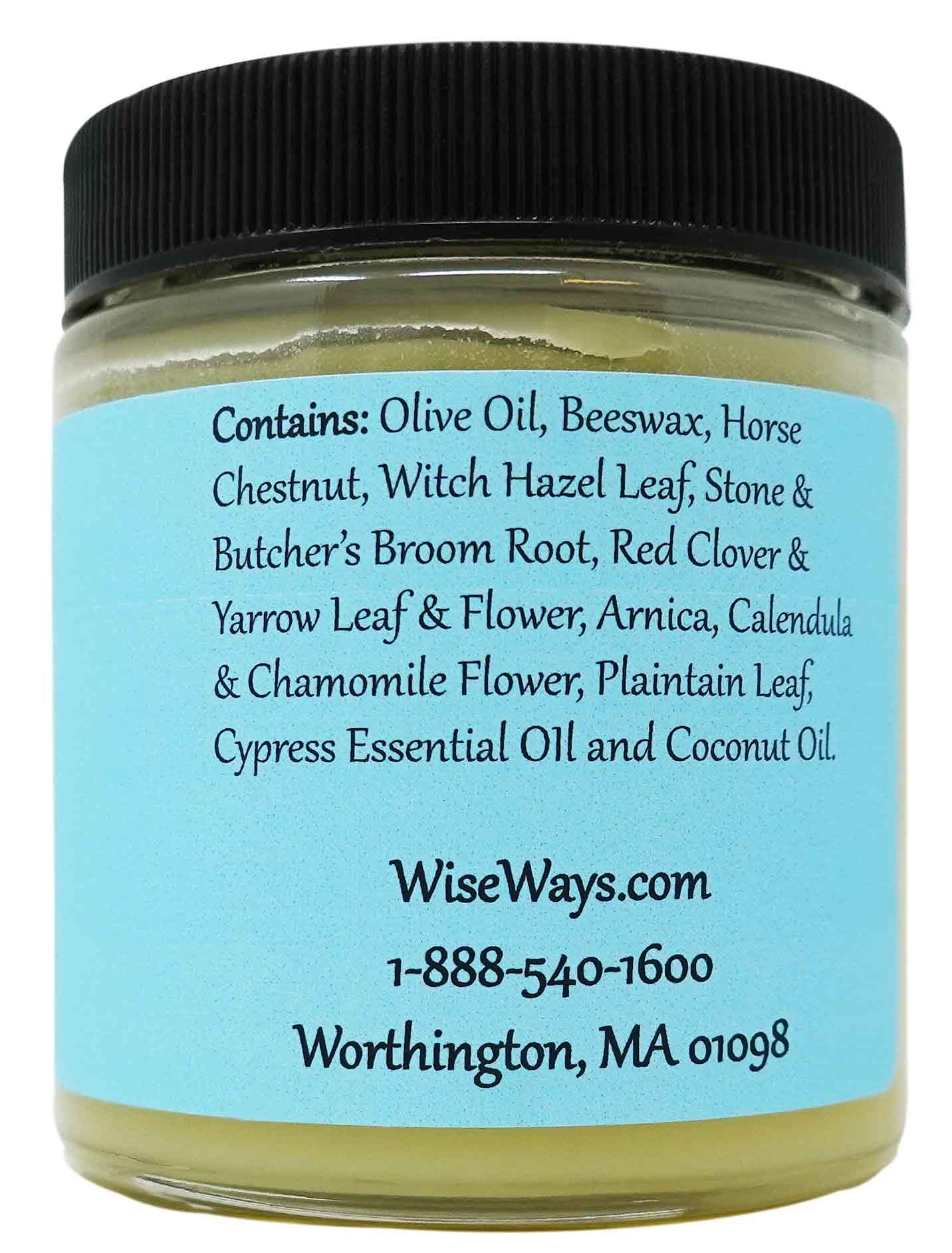 Wise Ways Herbals ingredientes hamamelis, hierbas naturales para uso cotidiano en la piel