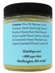 Wise Ways Herbals ingredientes hamamelis, hierbas naturales para uso cotidiano en la piel