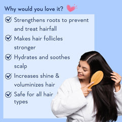 WishCare Capilia Longa y ácido hialurónico, hidratación prolongada de la fibra capilar.