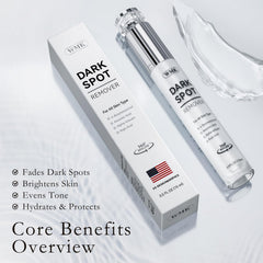 WMK Serum anti manchas para rostro con rodillo 360° para distribución uniforme.