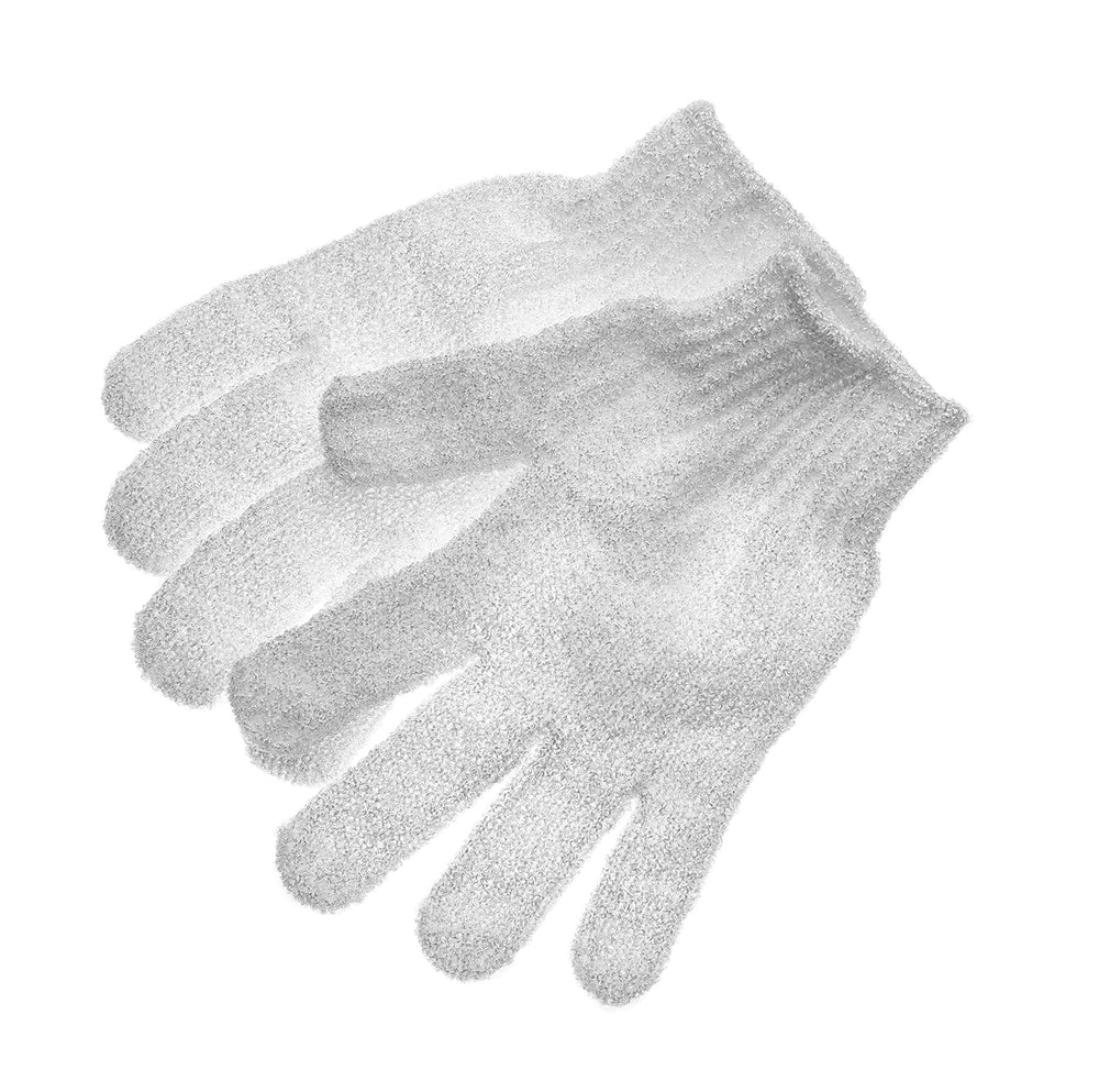 Guantes exfoliantes WMM, conjunto de cuatro para rotación diaria