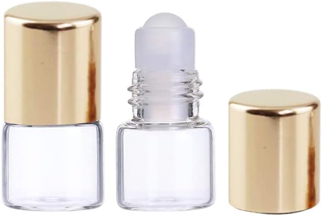 Diseño premium WLngtv roll-on con acabado dorado para uso diario.