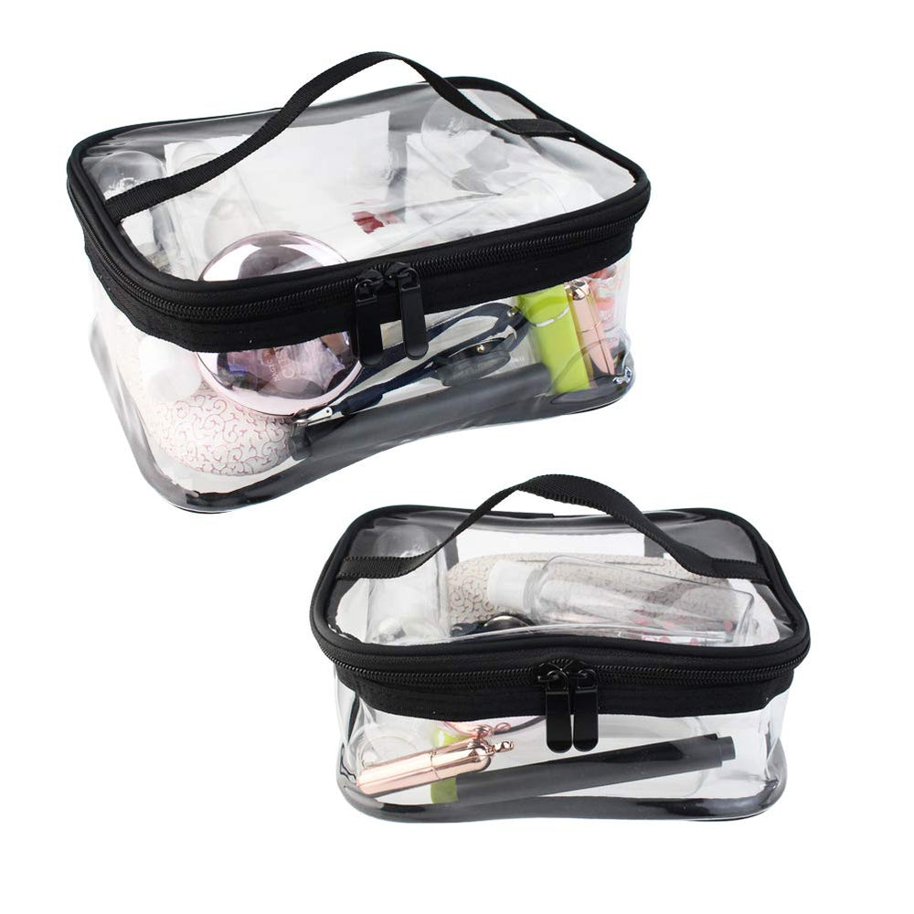 Wobe bolso de viaje transparente, ideal para cambiar de bolso y organización.