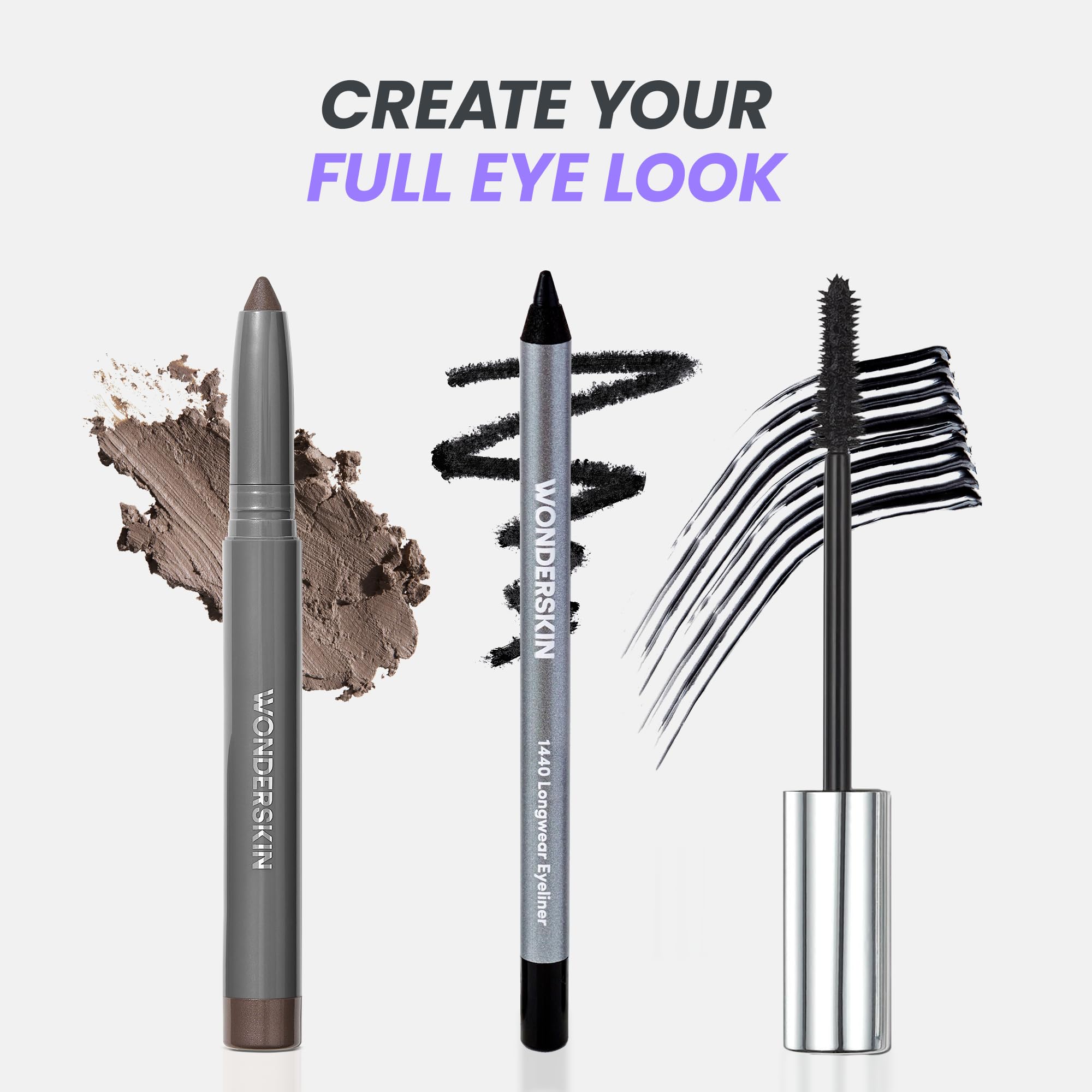Uso multifuncional Wonderskin IYKYK: sombra, delineador o iluminador.