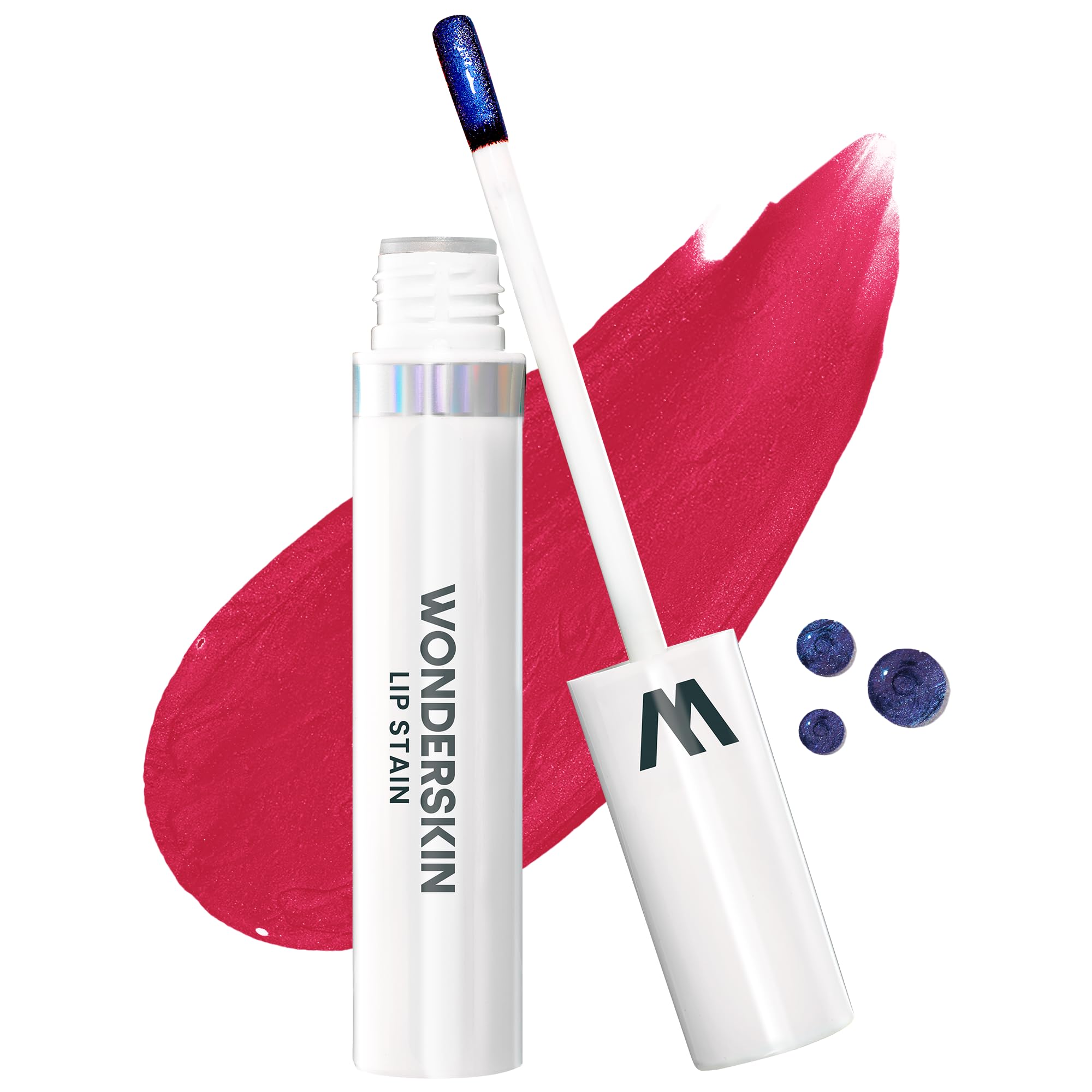 Wonderskin Wonder Blading labios rosa mate, tinte duradero y sin transferencias.